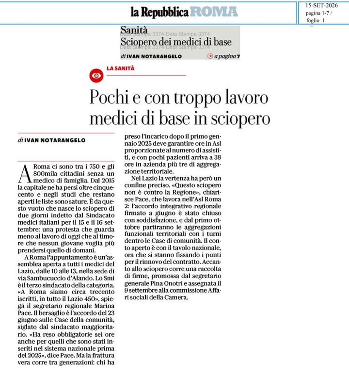 Immagine dal post Facebook SMI