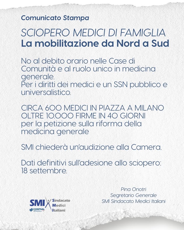 Immagine dal post Facebook SMI
